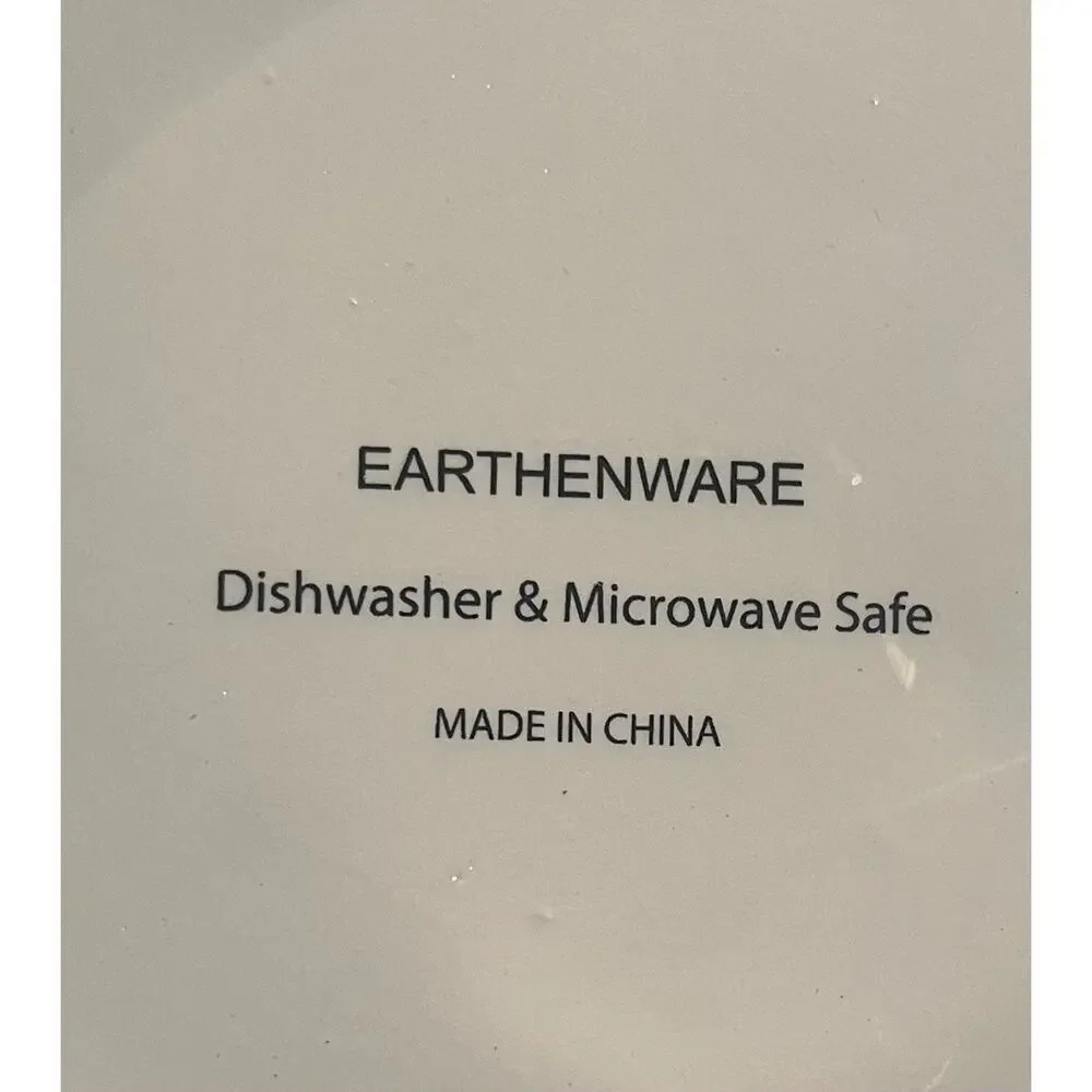 Earthenware sry plates